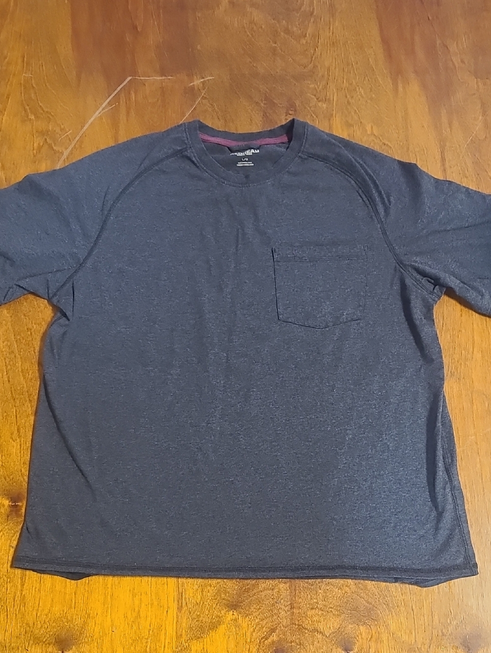 RedHead Men's Heather Gray Short Sleeve Pocket Tee